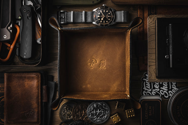Watch Studies x Vera Forma Leather Valet Tray Collaboration